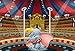 ERIC 7x5ft Dumbo Themed Photo Backdrop Circus Carnival Tent Elephant Photography Background Kids Birthday Newborn Baby Shower Cake Dessert Table Decoration Banner & Room Mural LF135