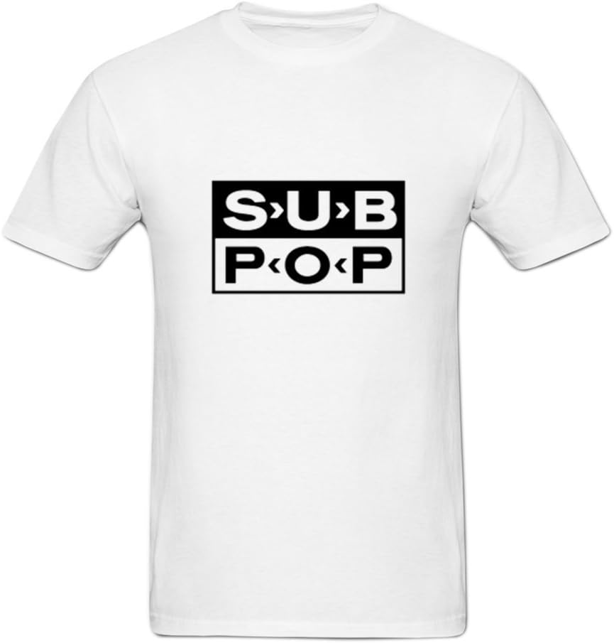 Merry Emperor Men's Customized sub pop logo O Neck T Shirt