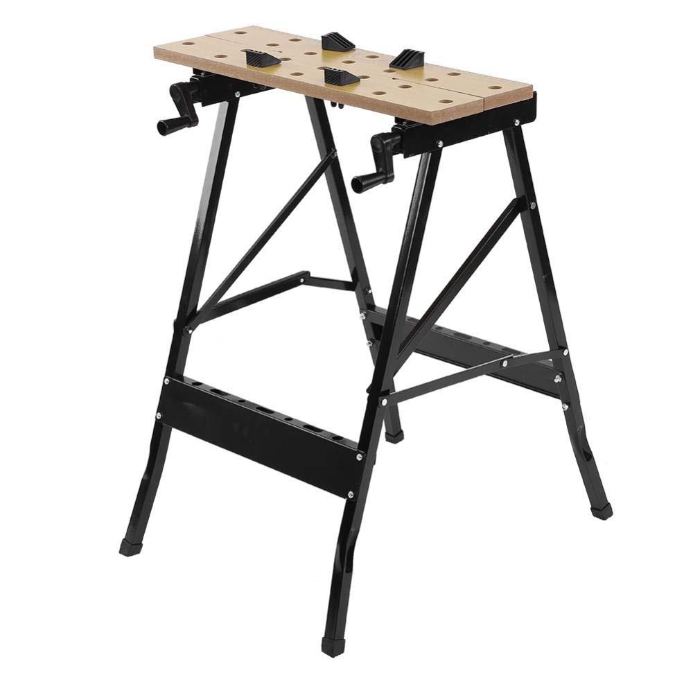 Buy Folding Workbench, MultiPurpose Portable Work Benches Garage Table Sawhorse Folding