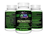 NYR Supplements High Potency Daily Dietary Probiotic Supplement for Men & Women | 40 Billion CFU MAKTrek Delivery System | Enhanced FOS – Probiotic with Prebiotic Immune System Booster