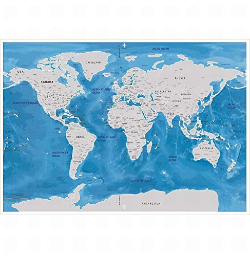 World Map Landforms / Global Landforms Modeled From A 250 M Digital