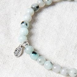 Tiny Rituals KIWI JASPER ENERGY BRACELET