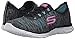 Skechers Sport Women's Glider Deep Space Fashion Sneaker,Black/Multi,7.5 M US
