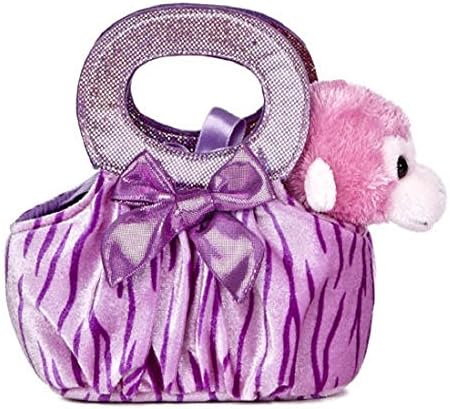 7" Jungle Pop - Monkey Fancy Pal Purse Plush Stuffed Animal