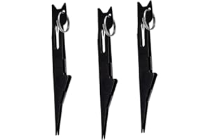 3 Pcs Fishing Line Knot Quick Tie,Fishing Knot Tying Tool,Fly Nail Knot Tool,Fly Angler Accessories,Fly Tying Equipment for H