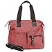 BMC Womens Textured Canvas Multi Pocket Shoulder Tote Fashion Handbag