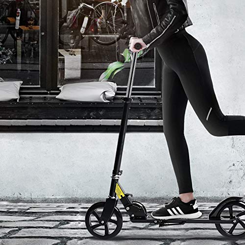 WeSkate-Scooter-for-AdultsTeens-Big-Wheels-Scooter-Easy-Folding-Kick-Scooter-Durable-Push-Scooter-Support-220lbs-Suitable-for-Age-8-Up-Kids