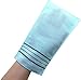 Olivia tree Korea Italy Towel Bath Towel Gloves X-Large Size Color: Light Blue/Yellow (6pack)