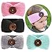 Baby Girl Headbands Handmade Warm Headbands for Infant Toddler - 4 Pack