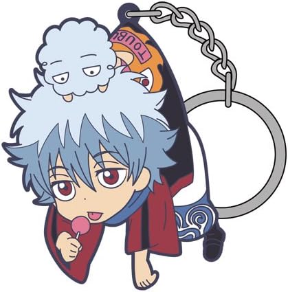 Amazon 銀魂 冬服銀さん つままれキーホルダー アニメ 萌えグッズ 通販