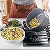GreenPan-Casserole-Dish-with-Lid-Non-Stick-Toxin-Free-Ceramic-Casserole-Induction-Oven-Safe-Cookware-24-cm51-Litre-Grey GreenPan Valencia Pro Hard Anodised Healthy Ceramic Non-Stick 24cm / 5.1 Litre Stock Pot with Lid, PFAS-Free, Induction…