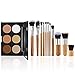 RUIMIO Contour Kit Cream Contour Palette 6 Colors with Makeup Brush Set