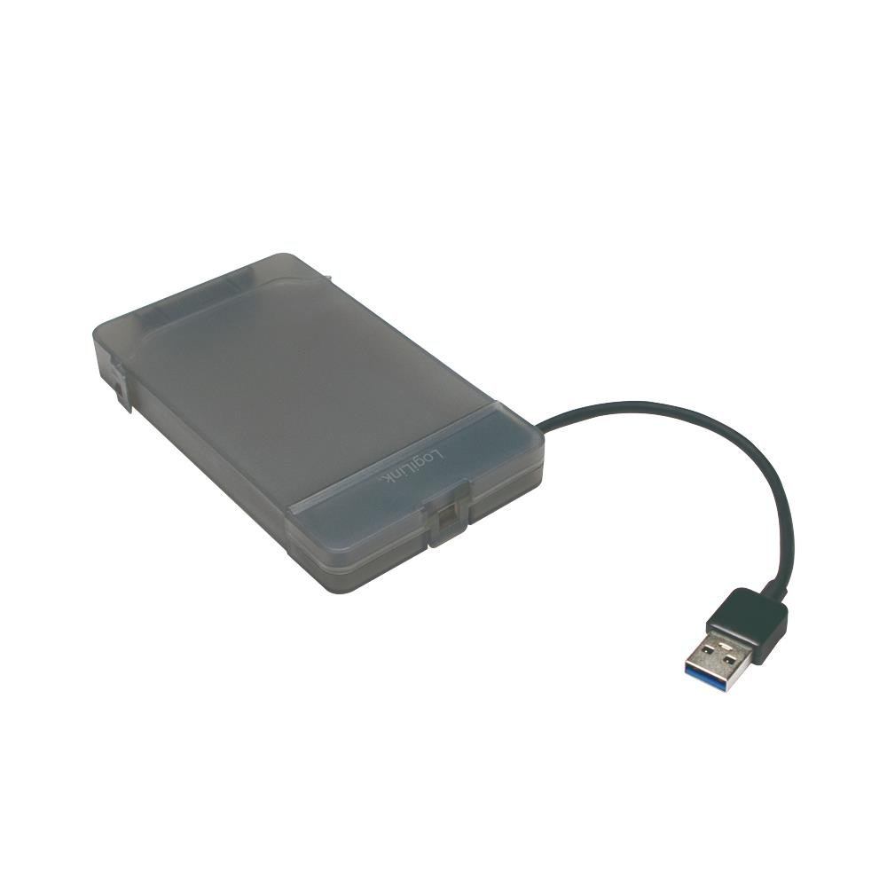 LogiLink USB 3.0 to SATA Adapter with Case AU0037 63.5 cm (2.5)