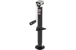 TOWKING 5000 lbs 15" Lift Side Wind A Frame Trailer Jack with Adjustable Drop Leg