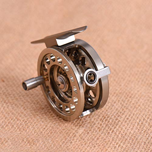 Kaakaeu Moulinet De Pêche à La Mouche D50/d60 Cnc En Alliage D’aluminium 1:1 2 Roulements Ultra Léger Pour Droitier