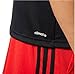 Adidas® Mens Climacore Climalite Althletic Mesh Shoulder TShirt (Large, Black)