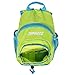 ZippyRooz Toddler & Little Kids Extra SMALL Hiking Backpack for Boys and Girls in 2 Colors (Green & Blue 2.0)