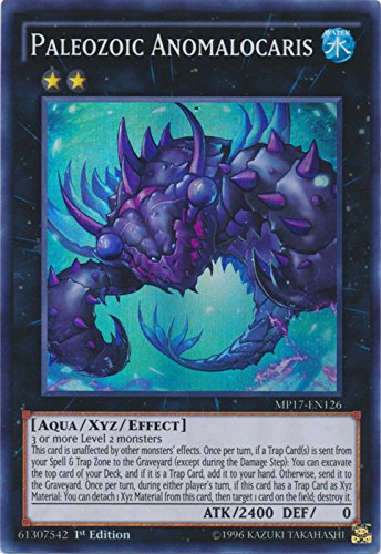 Yu-Gi-Oh! Paleozoic Anomalocaris - MP17-EN126 - Super Rare - 1st Edition - 2017 Mega-Tin Mega Pack (1st Edition)
