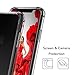 Luvvitt iPhone XR Case and Tempered Glass Screen Protector Set Crystal View Cover with Slim Hybrid TPU Gel Bumper and Hard Scratch Resistant Back for 6.1