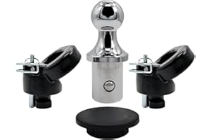 VANPERT 60618 Ball Gooseneck Hitch Kit 30K 2-5/16-In Compatible with Dodge Ram 2500/3500 Puck System Gooseneck Hitch Kit Replace 60618