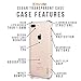 RareTel Clear Transparent Soft Case for iPhone 7 Plus iPhone 8 Plus - Protective Builtin No Slip Grips - Four Corner Air Bags On Ultra Thin Shock Absorption Soft TPU Slim Bumper Design Cover