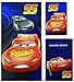 Disney Marvel New Shower Curtain & Hooks & Bath Towel & Memory Foam Mat Set (Cars, 17pcs Set)