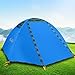 Campla Tent for camping outdoors,Backpacking Tents with LED Fit 2 3 Person 3 Season Lightweight Waterproof Tent for Family Mountaineering Hiking Traveling Easy Set-Up with Carrying Bag Blue