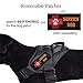yisibo Tactical Dog Harness Military Working Dog Vest No-Pull Adjustable K9 Service Dog Training Vest with Handle,Black,L