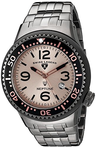Swiss Legend Men's 21848P-GM-99 Neptune Force Analog Display Swiss Quartz Grey Watch