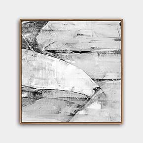 signwin Framed Canvas Wall Art Modern Texture Painting...