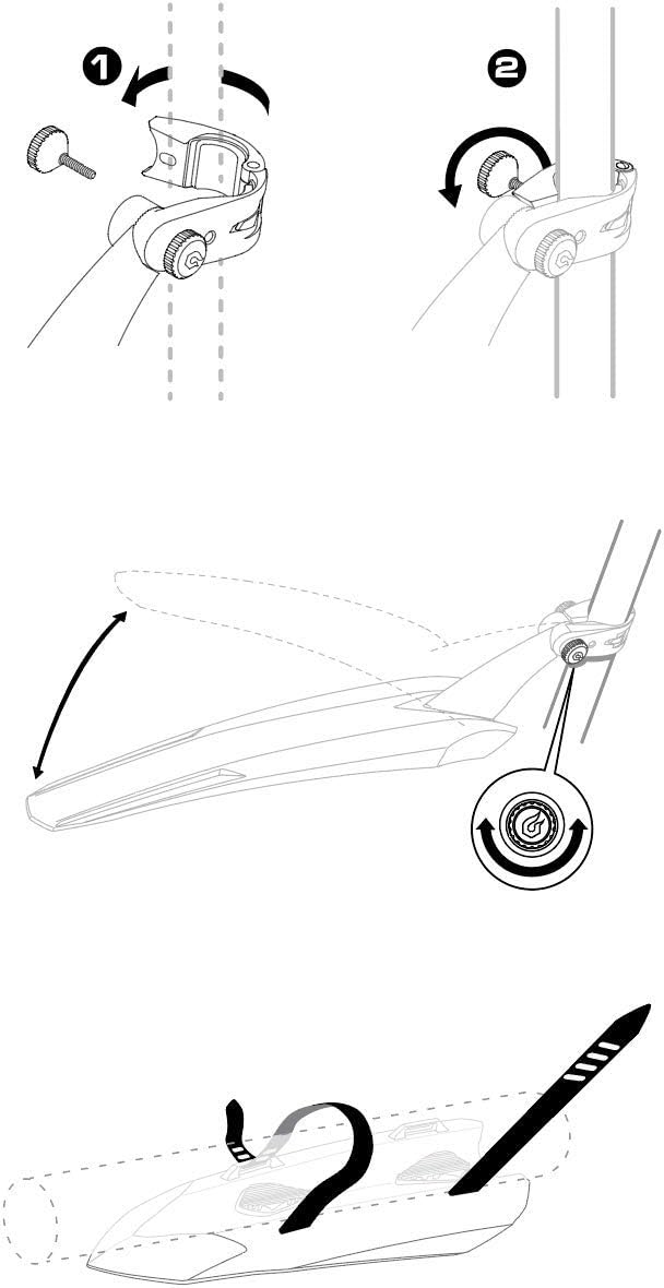 blackburn splashboard rear bike fender