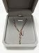 YOURSPORT Stainless Steel Necklace for Misfit RAY Fitness Sleep Tracker Pendant Chain (Rose Gold)