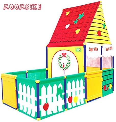 Moombike Pretend Play Tent with Backyard Garden Play House Toy for Kids for Indoor and Outdoor