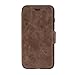 OTTERBOX Strada Series Case for iPhone 8 Plus & iPhone 7 Plus (ONLY) - Frustration FRĒe Packaging - Espresso (Dark Brown/Worn Brown Leather)