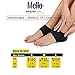 Plantar Fasciitis Foot Arch Support Wrap By Mello - Graduated Pressure Technology That Relieves From Pain, Prevents Fatigue, Aids Quick Muscle Recovery - Premium Quality, Breathable Material (M)