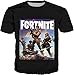 fresh tees Fortnite Heroes Fortnite Gamers Youth T- Shirt (Black, X- Large 14-16 Yrs)
