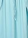 Choies Women's Blue Cut Away Open Waist Split Holiday Beach Maxi Sundress S