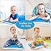 iBeleby Inflatable Tummy Time Water Mat, Baby Playmat - Fun Time Play Activity Center for Infants & Toddlers, Baby Toys 6 to 12 Months, Improve Early Brain Development & Stimulation Growth (Mermaid)