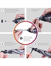 Kit de accesorios para herramientas rotativas Tacklife