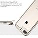 iPhone 7 Plus case, E LV Anti-Scratch Crystal Series [Shock Absorbent] Clear Slim Case Cover for Apple iPhone 7 Plus - [GOLD]