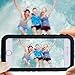 iPhone 7 Waterproof Case, 6.6ft Underwater IP68 Certified Ultra Clear Slim Dustproof Snowproof Shockproof Case Full Body Protective Cover for Apple iPhone 7 (4.7 inch) (Black)