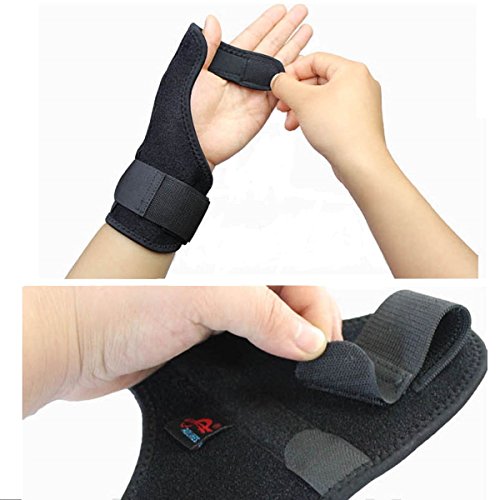 AOLIKES Thumb Splint Trigger Finger Support Wrist Brace Strap for