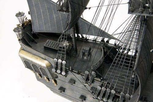 ZVEZDA 9037 - Captain's Jack Sparrow Ship "BLACK PEARL" from Pirates of the Carrebean - Unpainted Plastic Model Kit - Scale 1:72 895 Parts Lenght 22" / 55 см - Thumbnail 2