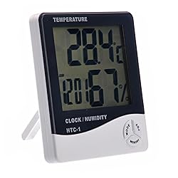 FUNOMOCYA LCD Digital Hygrometer Thermometer for