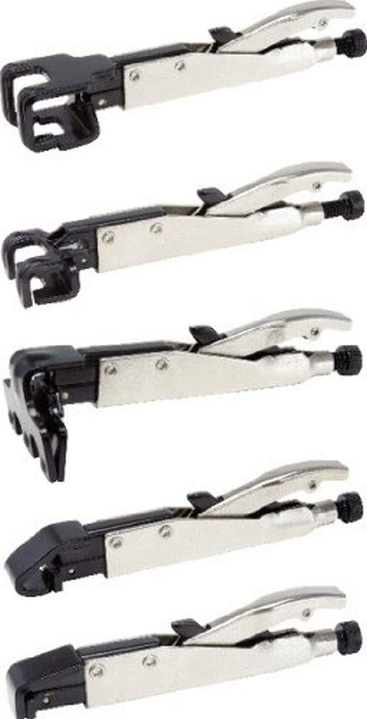 KS Tools 115.1085 Locking Pliers Set (5 Pieces)