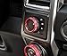 Aluminum Alloy Car Inner 4WD Switch Knob Ring Cover Trim for Ford F150 XLT 2016 2017 (4WD Ring Cover)