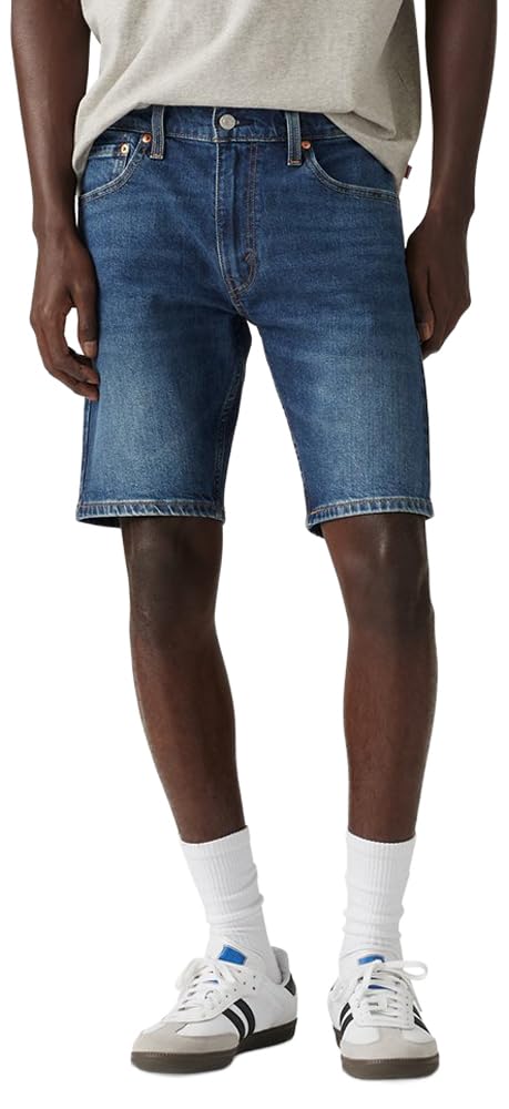 Levi's Men's Slim Cut Off Jean Shorts, (New) Fan to Family (Stretch), 40 Standard Image
