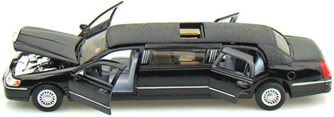 Die-Cast Metal 1999 Lincoln Town Limousine Car ,Die cast Model Toy Car - Multi Color