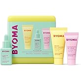 BYOMA So Clear Set - Barrier Repair Skincare Set for Acne Prone Skin - Creamy Jelly Cleanser, Clarifying Face Serum & & Gel-Cream Moisturizer - Unclogs Pores, Targets Blemishes - 30ml, 15ml, 15ml