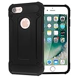 iPhone 7 Case, Farsic Full-body Rugged Holster Case for Apple iPhone 7 (2016 Release), Unicorn Beetle PRO Series - Retail Package (Black/Black)